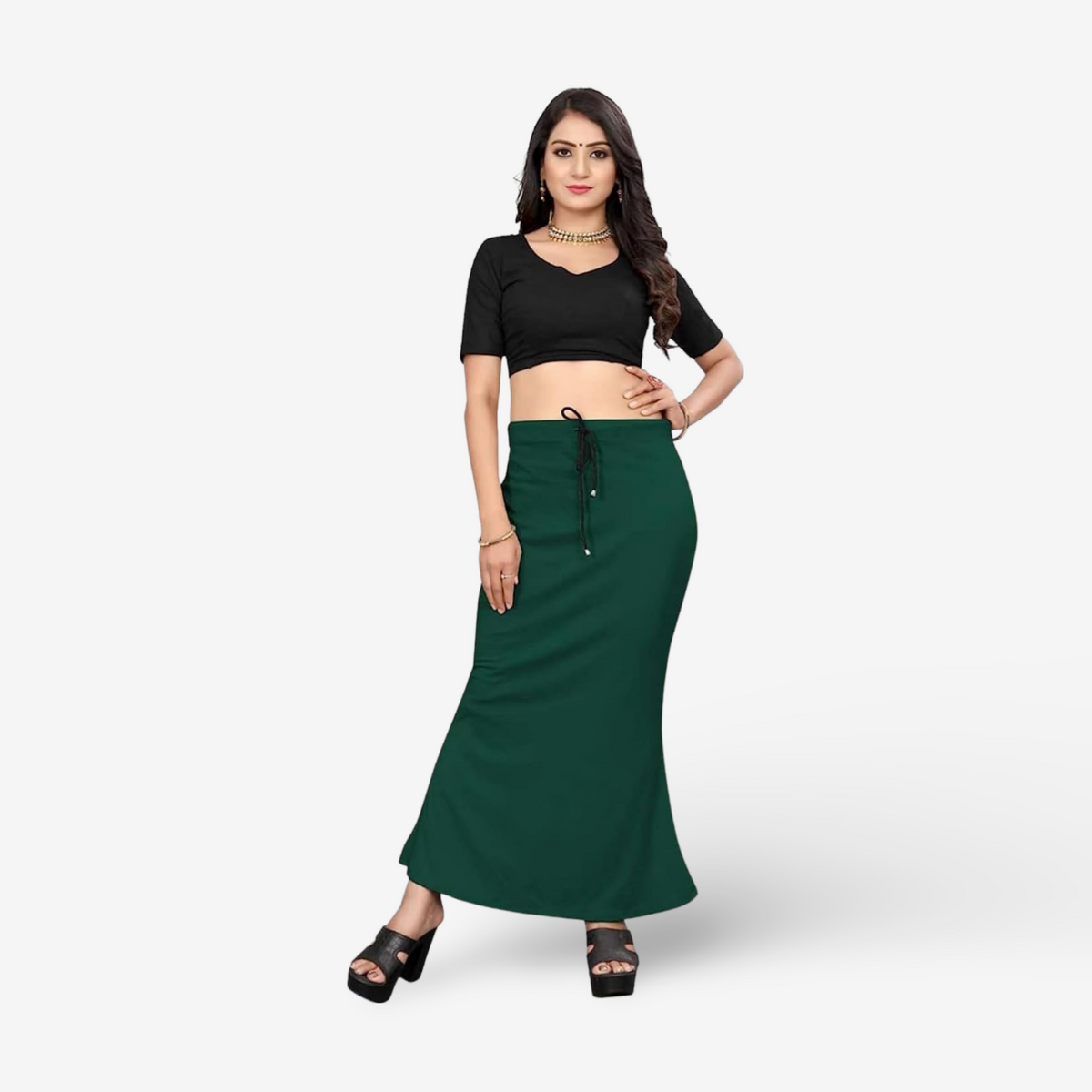 Lycra Saree Shapewear Petticoat for Women by Shreekama