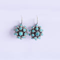 Spike Hydro Turquoise Earrings