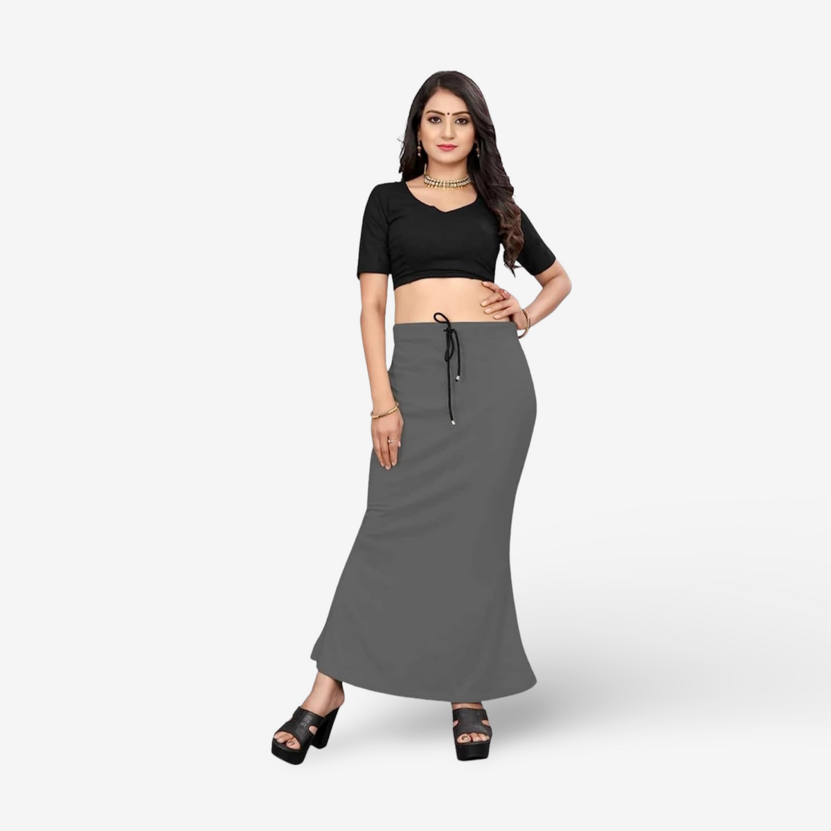 Lycra Saree Shapewear Petticoat for Women by Shreekama