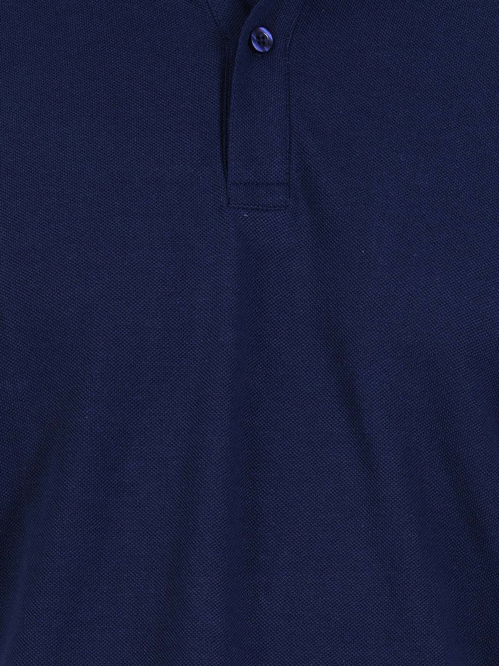 Polo collar Cotton Tshirt for men and women for summer breathable cool soft fine fabric navy blue